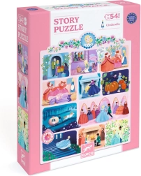 DJECO Rozprávkové puzzle Popoluška - 54 dielov