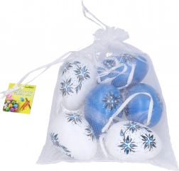 Vajíčka dekoračné plastové mix