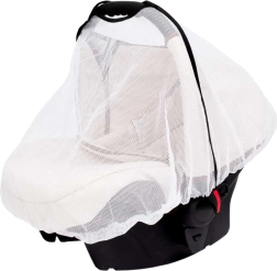 Moskytiéra na autosedačku New Baby Basic biela