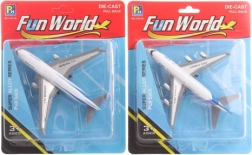 Kovové lietadlo pre deti 14 × 13 cm