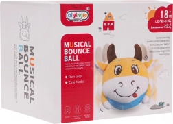 Interaktívna skákajúca kravička so svetlami a zvukmi