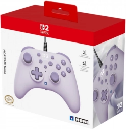 Drôtový ovládač HORIPAD Turbo pre Nintendo Switch v farbe Lavender