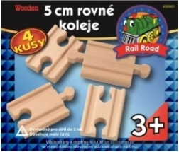 Maxim 5 cm rovné koľaje - spojky 4 ks