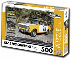 Puzzle Retro-autá VAZ 2102 Combi VB 500 dielikov