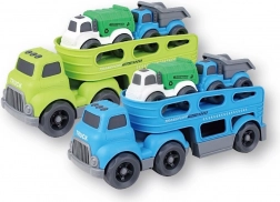 Auto ťahač s autami na prepravu