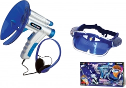 Špionážna sada okuliare a odpočúvacie zariadenie