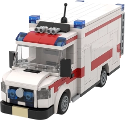 Brixies Plus sanitka s nosidlami, 430 dielikov