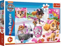 Puzzle 100 dielikov – PAW PATROL Skye v akcii