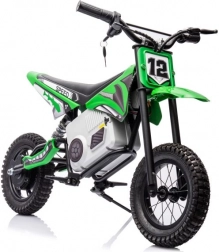 detská elektrická krosová motorka 36 V zelená