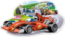 Detské puzzle 12 dielikov maxi – RACING BOLIDE (CASTORLAND)