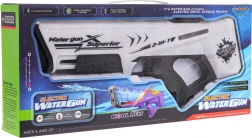 Elektrická vodná pištoľ so svetlom 2 v 1 – čierna