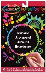 Trblietavá škrabacia dúhová tabuľka