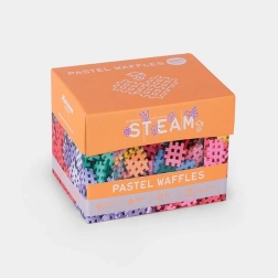 Konštrukčné kocky Waffle mini pastel 500 kusov