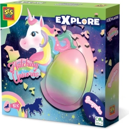 SES Explore rastúci jednorožec vo vajíčku