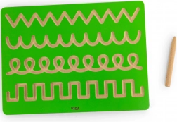 VIGA grafomotorická tabuľka na písanie a vzory