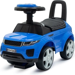 Detské odrážadlo BABY MIX Prime SUV modré s eko kožou