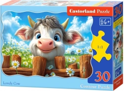 Castorland puzzle Krásna kravička 30 dielikov