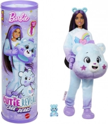 Barbie Cutie Reveal – Care Bears, séria 2, fialová bábika