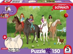 Schmidt puzzle Schleich výlet do prírody 150 dielikov + figúrka