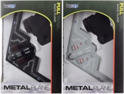 Kovové lietadlo na batérie so spätným chodom