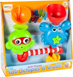 Kúpacej hračka chobotnička a krab