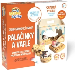 Modelo samoschnúca modelína – palacinky a wafle kreatívna sada