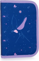 Školský peračník OXY GO Kvety, 1 poschodie, 2 chlopne