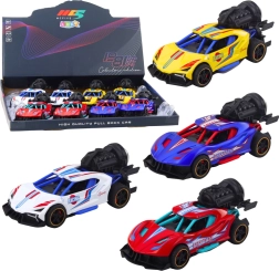 Športové autíčko s efektmi svetla, zvuku a dymu 1:36