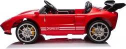 elektrické autíčko ford gt pre deti – červené, 24 v, dvojmiestne