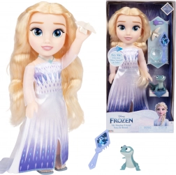 Spievajúca bábika DISNEY PRINCESS Elsa Frozen 35 cm s doplnkami