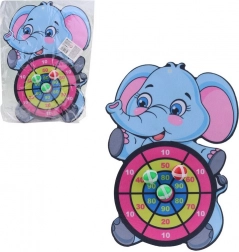 Terč Slon s loptičkami pre deti