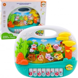 Interaktívne edukačné pianínko so zvieratkami pre malé deti