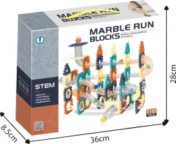 Guličková dráha – stavebnica 110 ks