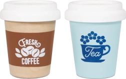 Le Toy Van káva a čaj so sebou – drevená sada 2 kelímkov