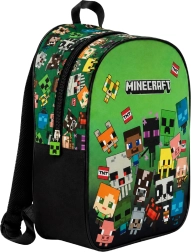 Detský batoh Minecraft zelený 26 cm