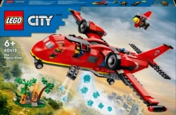 lego city záchranné hasičské lietadlo