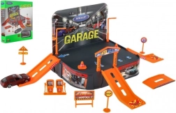 Garážová hračka s autom Welly Porsche