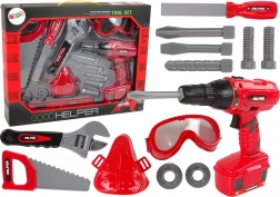 Detská sada náradia s vŕtačkou a príslušenstvom