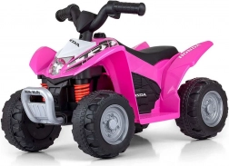Elektrická detská štvorkolka HONDA ATV ružová – licencované odrážadlo MILLY MALLY