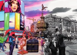Puzzle 1000 dielikov Piccadilly Circus Ravensburger