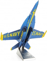 METAL EARTH 3D puzzle F,A-18 Super Hornet - Blue Angels (ICONX)