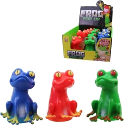 Skákajúca žaba so svetlom