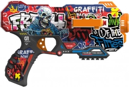 manuálna pištoľ Fast Pioneer s 12 penovými nábojmi