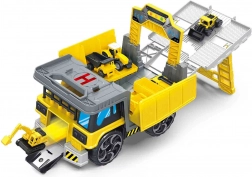 Stavebná stanica – herný set s bagrom a vyklápačom