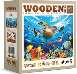 WOODEN CITY Drevené puzzle Život v oceáne 505 dielikov