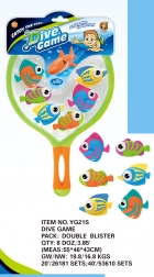 Potápačské ryby s podberákom