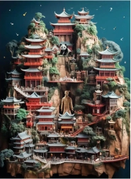 ANATOLIAN Puzzle Čína 1000 dielikov