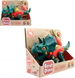 Dinosaurus na skladanie s batériami