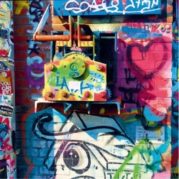 Štvorcové puzzle CURIOSI Amsterdam – 80 dielikov