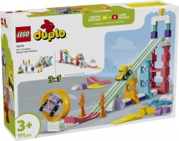 LEGO DUPLO kreatívne rampy 3 v 1 s vozidlami